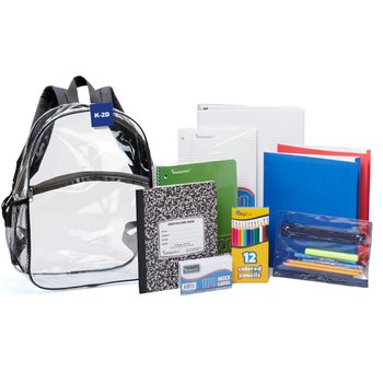 Grades 6-8 Budget School Kit in Clear 15