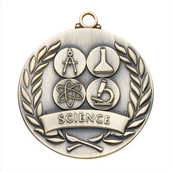 Science Gold Academic Medallion from Positive Promotions