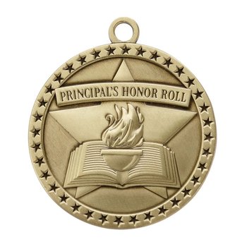 Principal's Honor Roll Gold Academic Medallion from Positive Promotions