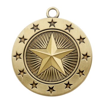 Star Gold Academic Medallion from Positive Promotions