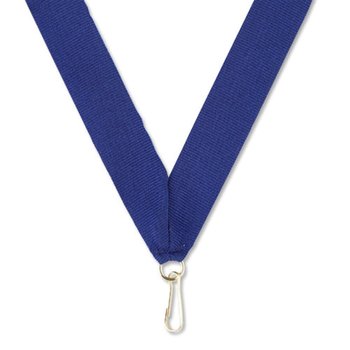 Blue 30" Neck Ribbon from Positive Promotions