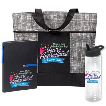 More Than Words Can Say, You're Appreciated In Every Way Essential Trio Gift Set from Positive Promotions
