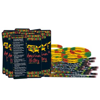 Black History Is American History 300-Piece Value Pack from Positive Promotions