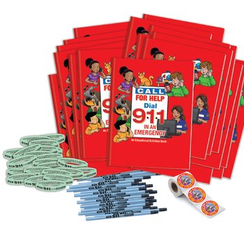 Dial 911 In An Emergency 500-Piece Open-House Kit from Positive Promotions