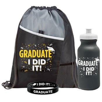 Graduate I Did It! Celebration Combo Gift Set from Positive Promotions