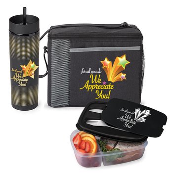 For All You Do, We Appreciate You! Lunch Trio Gift Set from Positive Promotions