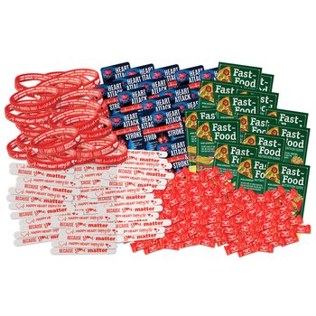 Heart Health Awareness Community Health Fair Kit from Positive Promotions