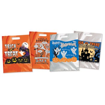 Reflective Halloween Trick-or-Treat Bag Assortment - Pack of 200 from Positive Promotions