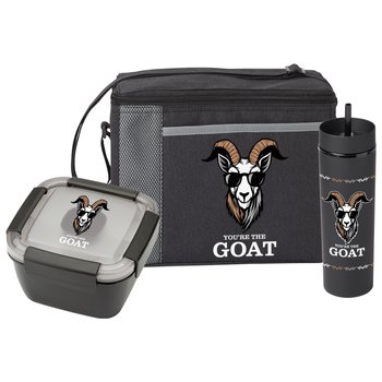 You're the GOAT Lunch Trio Gift Set from Positive Promotions