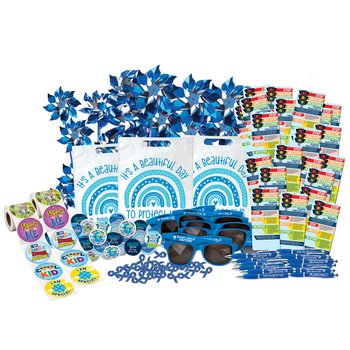 Child Abuse Prevention 800-Piece Value Pack from Positive Promotions