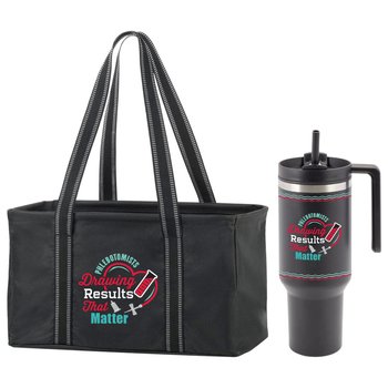 Phlebotomists Utility Tote Bag And Quencher Tumbler 40-oz. from Positive Promotions