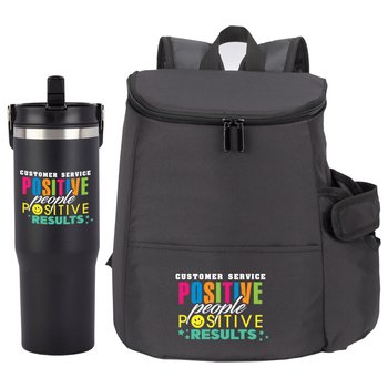 Customer Service Hydro Backpack & Coldflow Gift Set from Positive Promotions