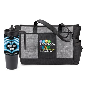Radiology Team Malibu Cooler + Hydrosip Tumbler Gift Set from Positive Promotions