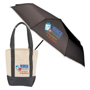 Medical Assistants: Compassion In Action Cotton Canvas Market Tote Bag & 42