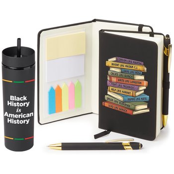 Inspiring Leaders Stanton Jotter & Canyon 2-In-1 Tumbler & Sipper 16 oz. Gift Set from Positive Promotions