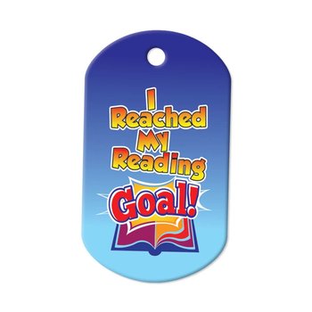 I Reached My Reading Goal! Award Tag with 24