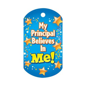 My Principal Believes In Me Award Tag with 24