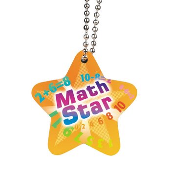 Math Star Award Tag with 24