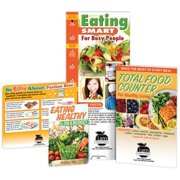 Eating Smart Value Pack - One-Color Personalization Available from Positive Promotions
