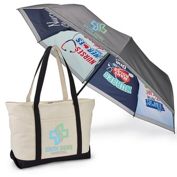 Oversized Cotton Canvas Tote Bag & 38