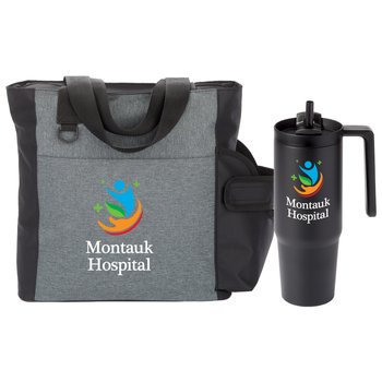 Camino Tote & HydroSip Tumbler 30-oz. from Positive Promotions