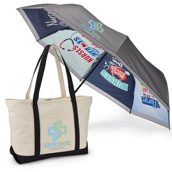 Oversized Cotton Canvas Tote Bag & 38