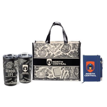 School Life Essential Trio Gift Set - One-Color Personalization Available from Positive Promotions