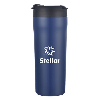 Dual Sip Lid Stainless-Steel Tumbler 25 oz. - One-Color Personalization Available from Positive Promotions