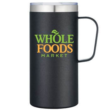 Double-Wall Vacuum Camp Mug 20-Oz. - Full-Color Personalization Available from Positive Promotions