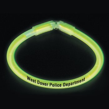 Safety Glow Bracelet - One-Color Personalization Available from Positive Promotions