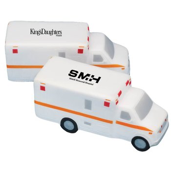 Ambulance Stress Reliever - Personalization Available from Positive Promotions