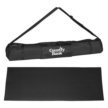 Yoga Mat & Carrying Case - Personalization Available from Positive Promotions