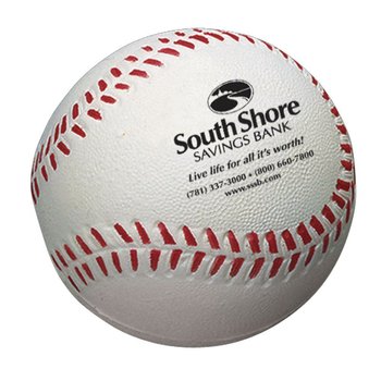Baseball Stress Reliever - Personalization Available from Positive Promotions