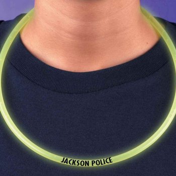 Safety Glow Necklace - One-Color Personalization Available from Positive Promotions