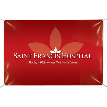 6' x 4' Vinyl Banner - Full-Color Personalization Available from Positive Promotions