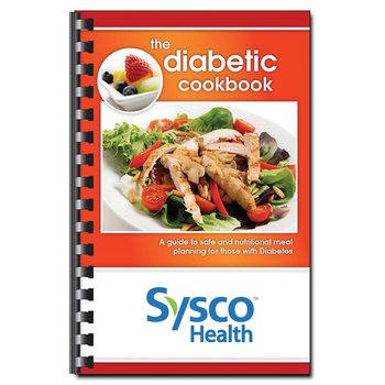 The Diabetic Cookbook (English) - Full-Color Personalization Available from Positive Promotions