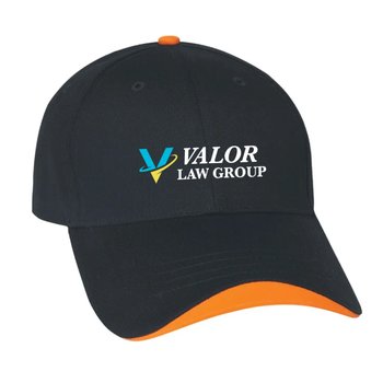 Wave Sandwich Cap - Embroidered Personalization Available from Positive Promotions