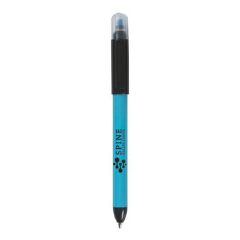 Twin-Write Pen/Highlighter - Personalization Available from Positive Promotions