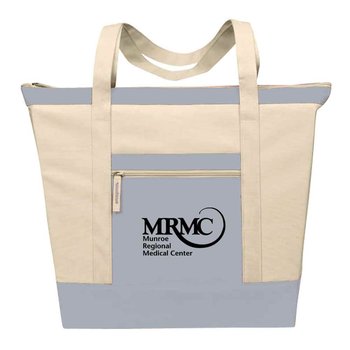 Jumbo Zipper Tote - Personalization Available from Positive Promotions