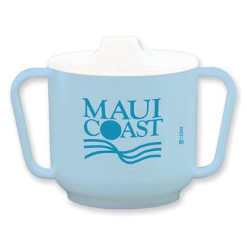 2-Handled Sippy Cup 7 oz. - One-Color Personalization Available from Positive Promotions