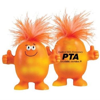 Smiling Mood Stress Dude - Personalization Available from Positive Promotions