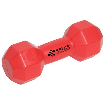 Dumbbell-Shaped Stress Reliever - Personalization Available from Positive Promotions