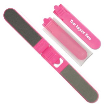 Folding Nail File - Personalization Available from Positive Promotions