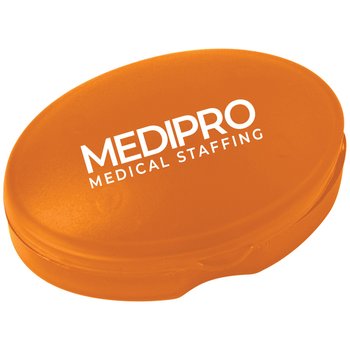 Compact Pill Storage - Personalization Available from Positive Promotions