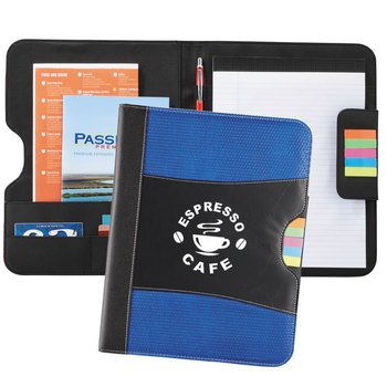 Laminated Flare Organization Portfolio - Personalization Available from Positive Promotions