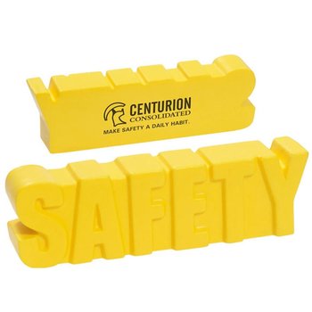Safety Word Stress Reliever - Personalization Available from Positive Promotions