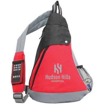 Hawthorne Sling bag Backpack - Personalization Available from Positive Promotions