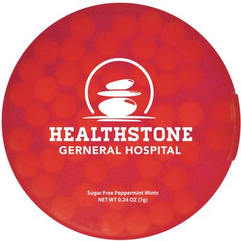 Round Credit Card Mints from Positive Promotions