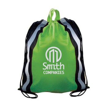 Reflective Backpack - Personalization Available from Positive Promotions