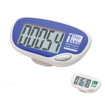 Easy Read Large Screen Pedometer - Personalization Available from Positive Promotions